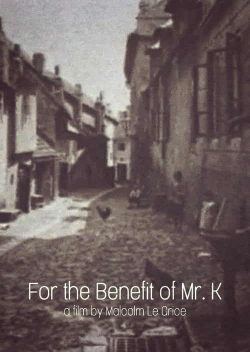 For the Benefit of Mr. K 1995