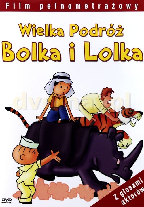 Poster Wielka podróż Bolka i Lolka 1977