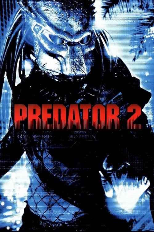 Grootschalige poster van Predator 2
