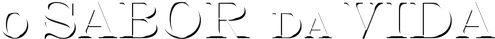 O Sabor da Vida - Logo 3