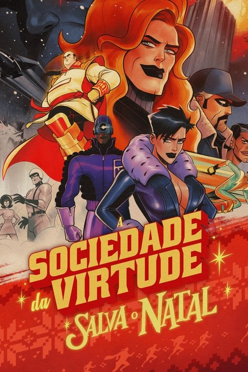 Pôster de A Sociedade da Virtude Salva o Natal!