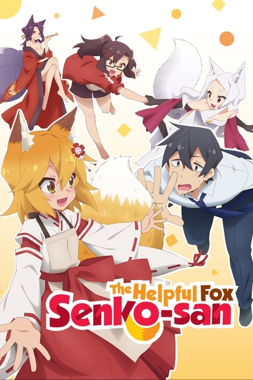 Grootschalige poster van The Helpful Fox Senko-san