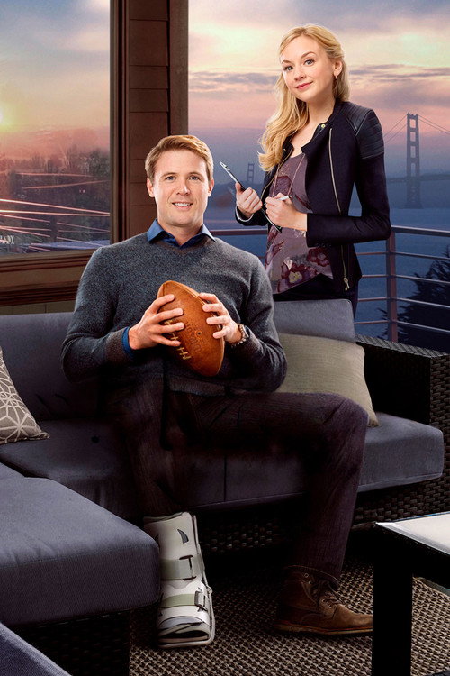 Official poster of Love on the Sidelines (2016) - TV film