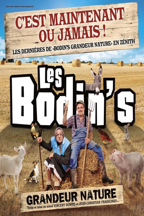 Poster Les Bodin's - Grandeur Nature - La Dernière Des Zénith 2023