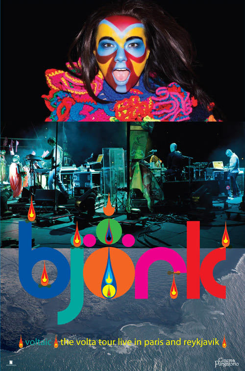 Bjork - Voltaic Live poster