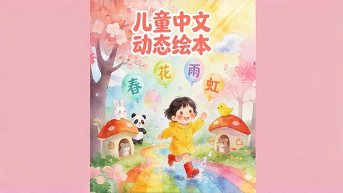 儿童中文动态绘本 - Season 1 Backdrop Blur