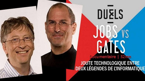 Image Steve Jobs - Bill Gates, Le hippie et le geek