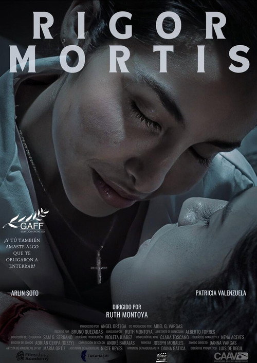 Póster oficial de Rigor Mortis (2025) - Horror
