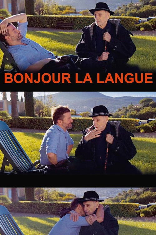 Bonjour la langue poster