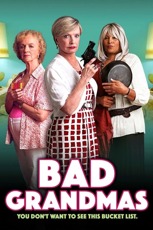 Grootschalige poster van Bad Grandmas