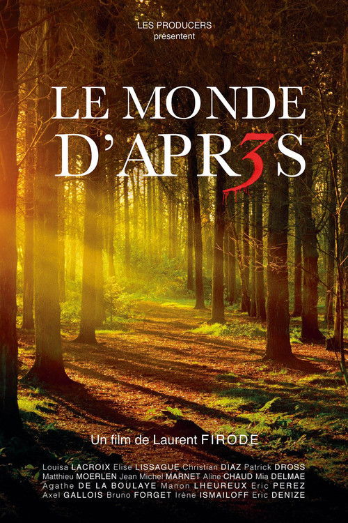 Le Monde d'après 3 poster