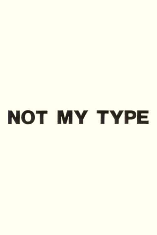 Not My Type (1991) poster
