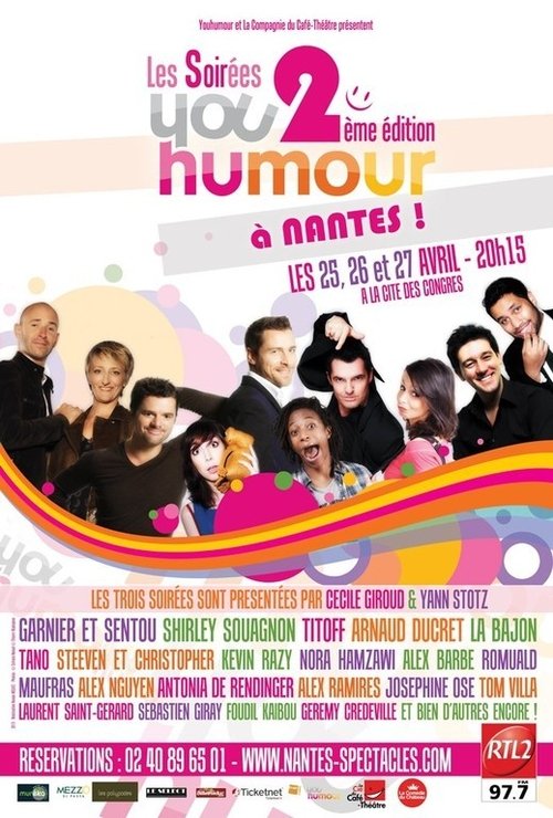 Festival Youhumour à Nantes movie poster player