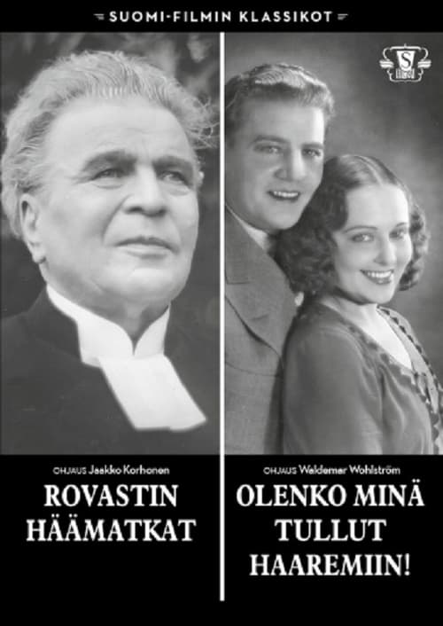Poster Olenko minä tullut haaremiin! 1932