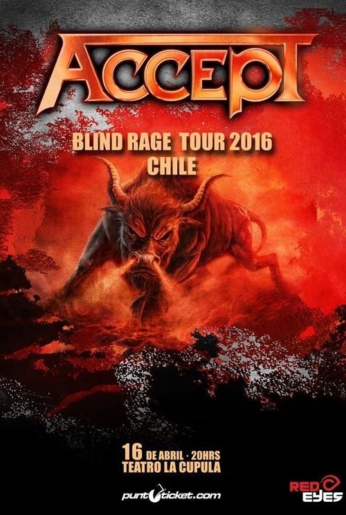 Accept : Live in Chile movie poster player