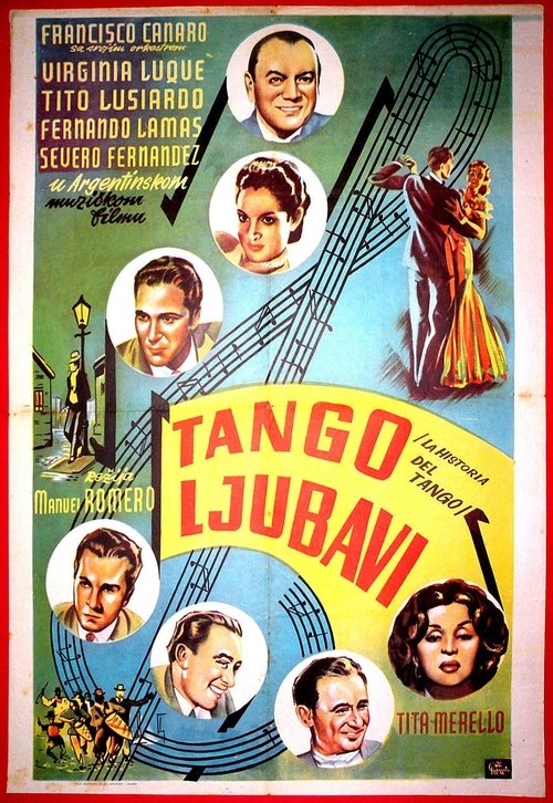 La Historia del Tango movie poster player