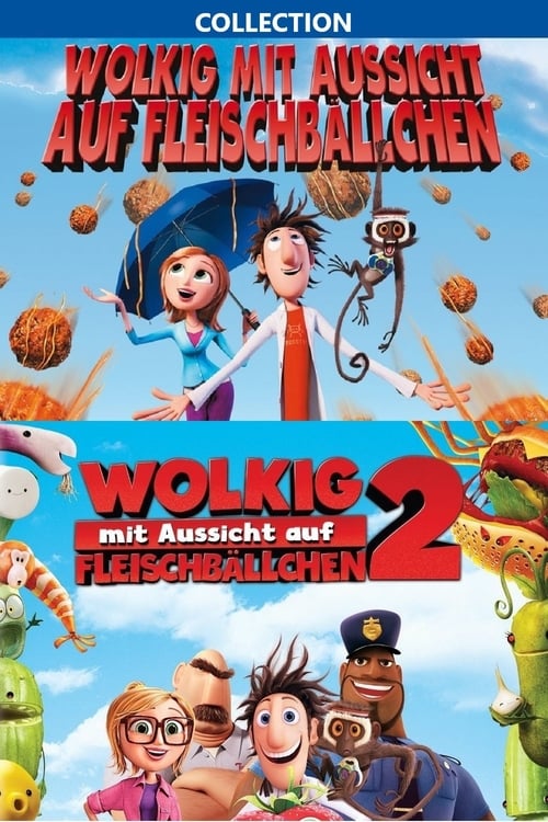 Poster Wolkig mit Aussicht auf Fleischbällchen Filmreihe