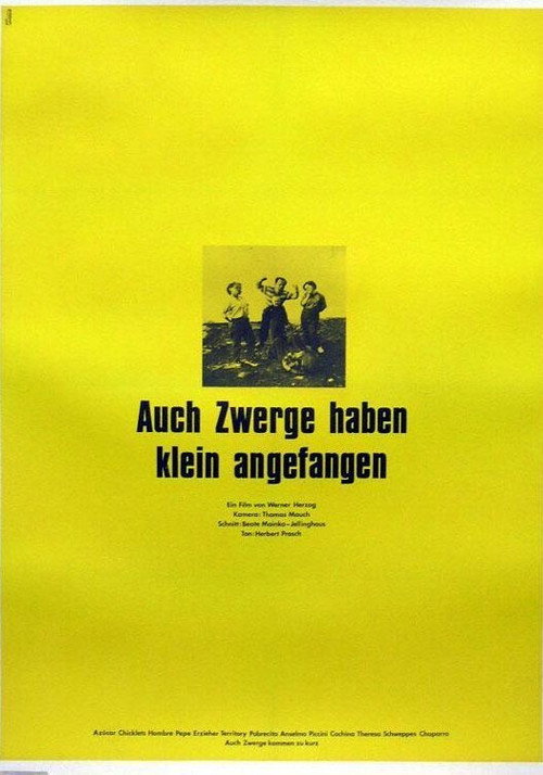 Even Dwarfs Started Small poster