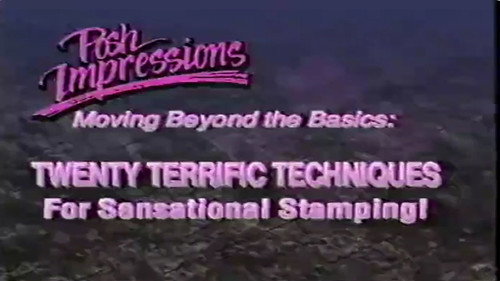 Twenty Techniques for Sensational Stamping Backdrop Blur