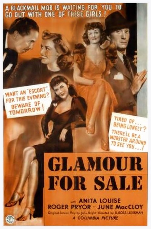 Glamour for Sale movie poster player