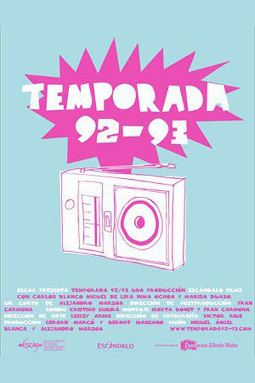 Temporada 92-93 (2012) poster