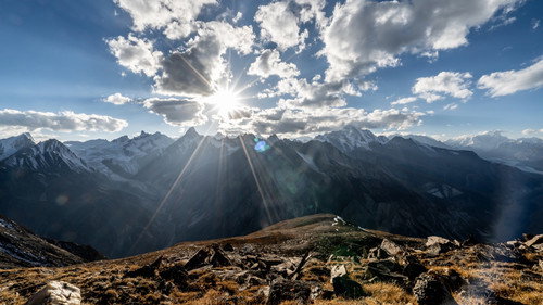 Behind the Curtain of High Mountains