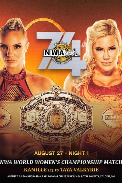 Poster NWA 74, Night 1 2022