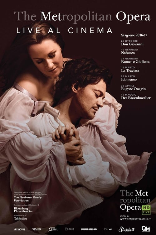Poster The Metropolitan Opera: Roméo et Juliette 2017