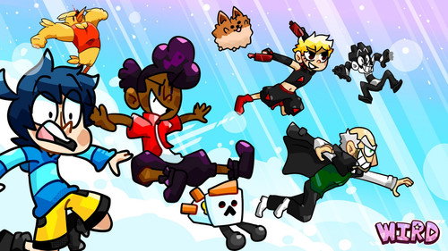 WIRD Animated series Backdrop Blur