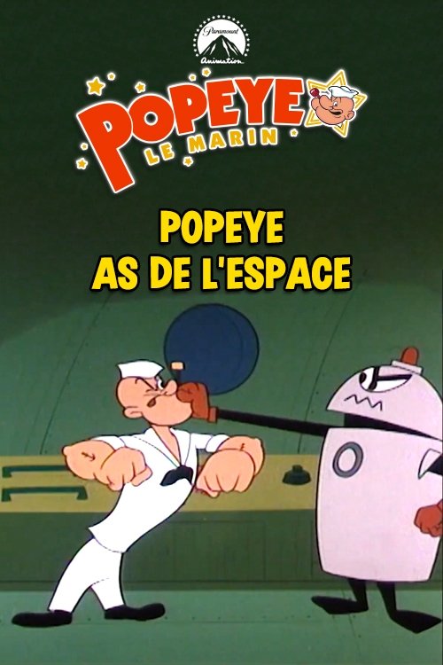 Popeye As De L'Espace Poster
