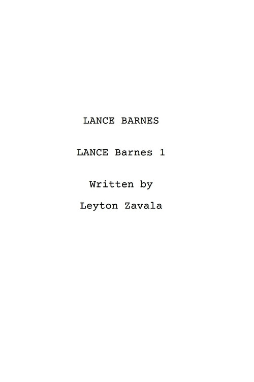 Lance Barnes: Becoming Lance Barnes