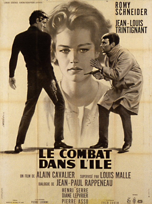 Le Combat dans l'île poster