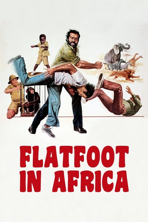 Poster Piedone l'africano 1978