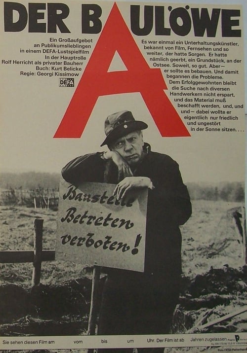 Der Baulöwe poster