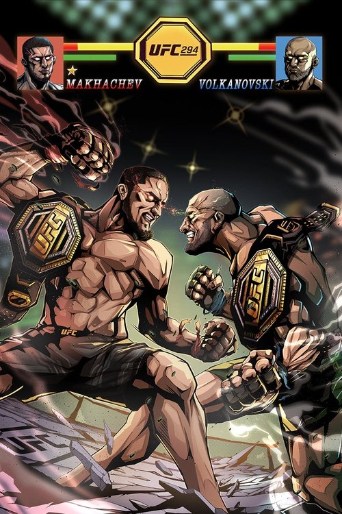 UFC 294: Makhachev vs. Volkanovski 2 poster