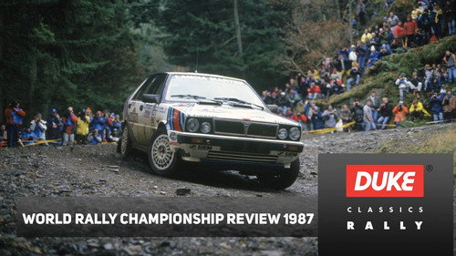 World Rally Championship Review 1987 Backdrop Blur