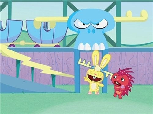 Escena del episodio 1 de la temporada 5 de la serie Happy Tree Friends