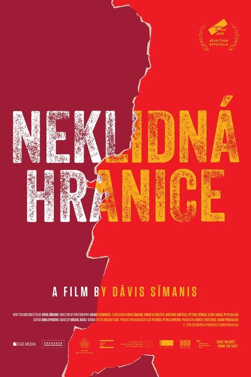 Neklidná hranice movie poster player
