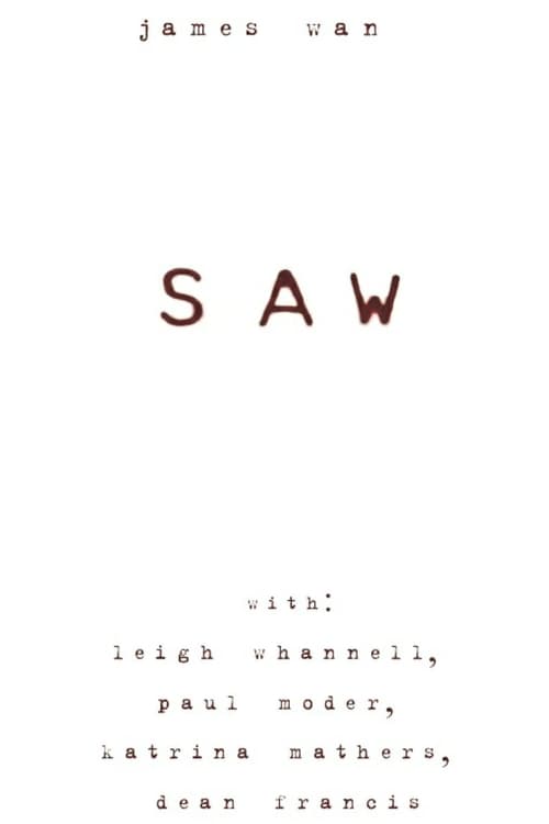 Saw poster