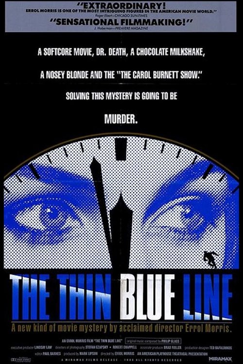 The Thin Blue Line poster