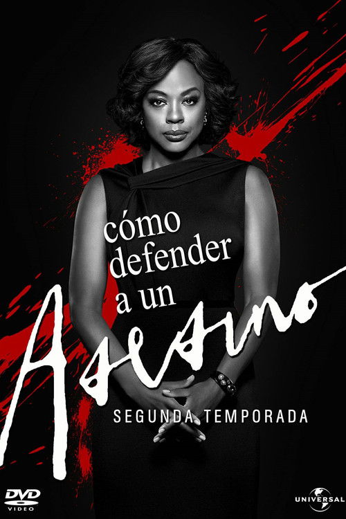 Póster de la temporada 2 de la serie Cómo defender a un asesino