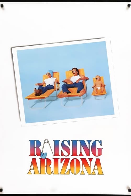 Grootschalige poster van Raising Arizona