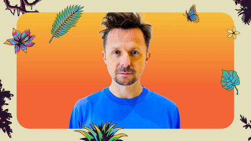 Martin Solveig en concert aux Vieilles Charrues 2025 Backdrop Blur