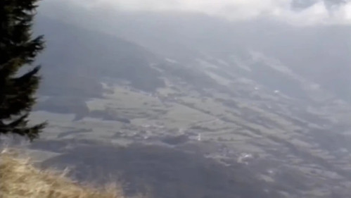 Der Gang auf den Berg still