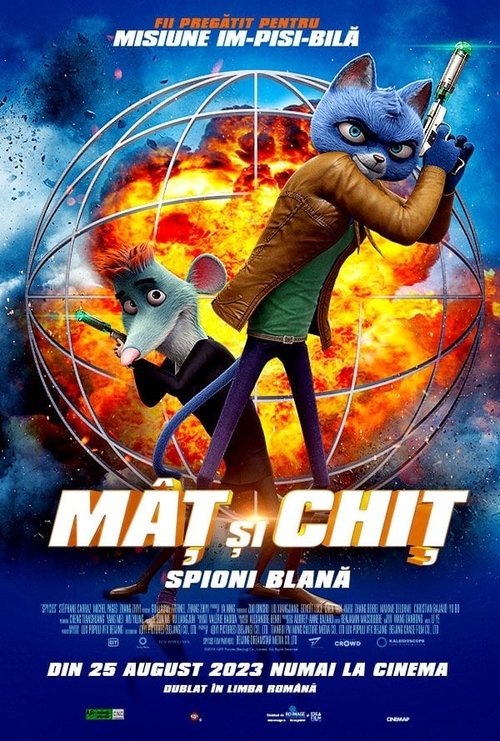 Poster pentru Mâț și Chiț: Spioni Blană