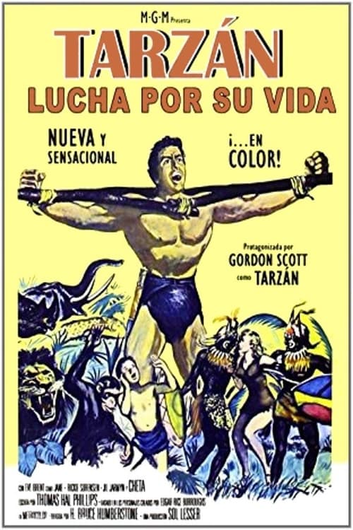 Tarzán lucha por su vida 1958