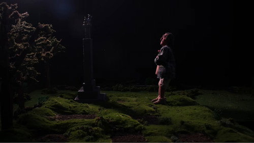 Dark Nathaniel Klansman: Bury Thy Dead Backdrop Blur