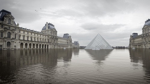 Paris sous les eaux, la grande crue Backdrop Blur
