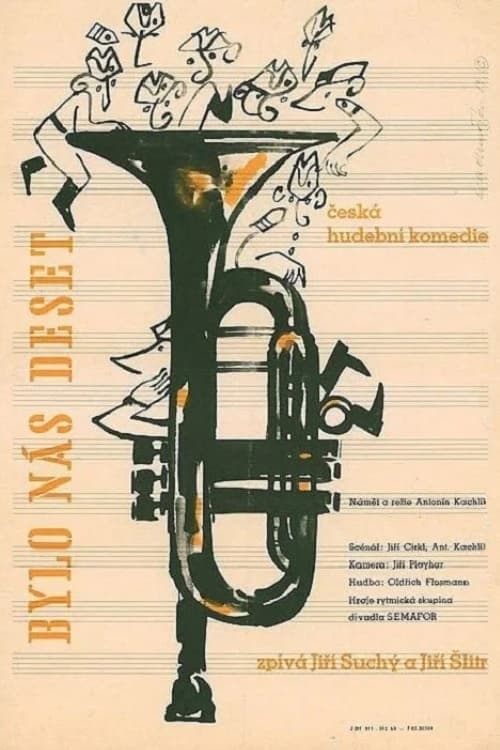 Poster Bylo nás deset 1963