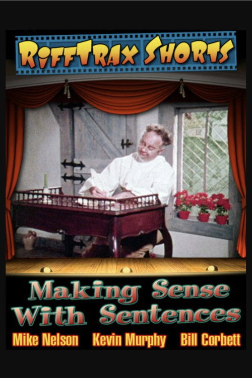 Póster oficial de Making Sense with Sentences (1975)